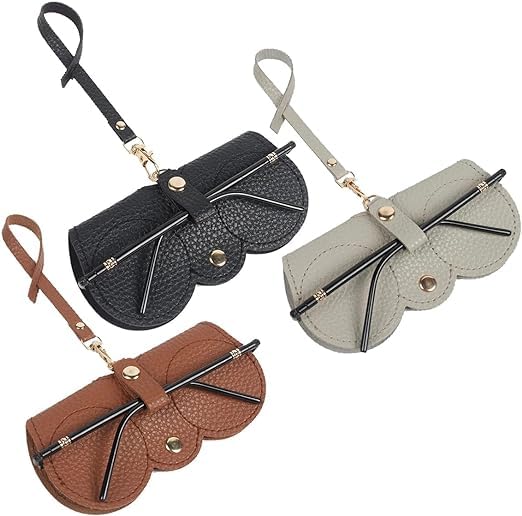 Eyeglasses Pouch With Button Clip