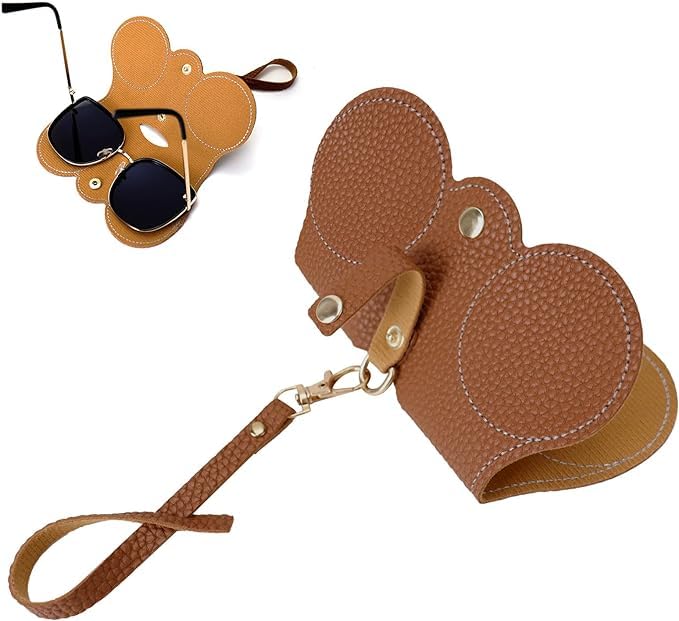 Eyeglasses Pouch With Button Clip