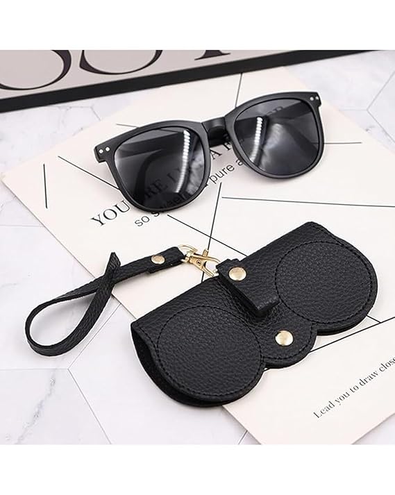 Eyeglasses Pouch With Button Clip